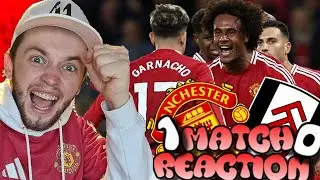 MANCHESTER UNITED VS FULHAM LIVE MATCH FAN REACTION HIGHLIGHTS!! 1-0!! "MASSIVE START TO THE SEASON"