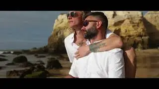 LGBT ślub na plaży w Portugalii. Wzruszające słowa przysięgi miłosnej, pomiędzy dwoma mężczyznami.