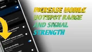 How to increase mobile hotspot range||INCREASE SIGNAL STRENGTH🔥🔥