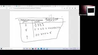 Math 1342 Stats  Final exam Review using TI-Nspire Calculator