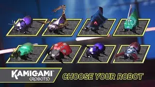 This Is Kamigami Robots: Build. Program. Battle. Race. Sumo. | Mattel