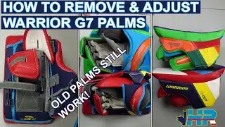 How to adjust & remove Warrior Ritual G7 blocker palms & index finger guard. Can you use G5 palms?