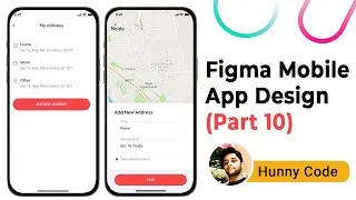 Figma Food Mobile App Design (Part 10) in Hindi