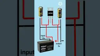 12V to 5V convert | 7805 MOSFET project 
