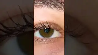 Тикток. Как сделать глаза зелёными?