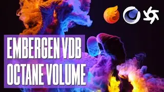 EmberGen to C4D Octane