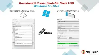 How make Bootable Pen drive II Create Bootable USB Drive II Download ISO Image using Rufus II