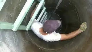 Ремонт и чистка колодца.