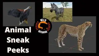 Roblox - Wild Savanna - Game updates - Animal sneak peeks
