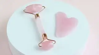 Jade Roller GUA SHA Facial Massage | Face Sculpting | #shorts  | NO Wrinkles NO Breakouts!