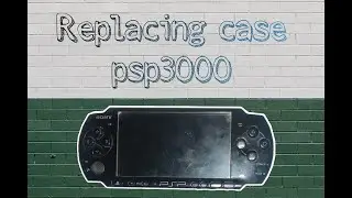 Psp 3000 replace case/shell assemble and disassemble |Drewtv