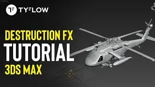 Destruction FX TUTORIAL  3DS MAX - TYFLOW  + Project File