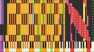 [Black MIDI] Synthesia – Blue Sky | 800,000 notes ~ Everither