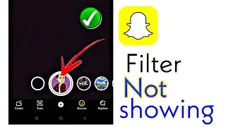 How to fix snapchat filter || Not showing filter problem solved