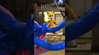 Shin Sonic Tapes vs Knuckles😱 #fandub #sonic