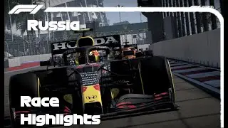 2021 Russian gp race highlights