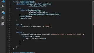 Managing Mac OS X  Users with PowerShell  Part 3 (Remove-LocalUser) : PSB E17