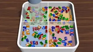 Bead Sort - All Levels Gameplay Android, iOS
