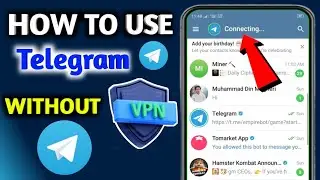 How to Use Telegram Without Vpn in Pakistan | Telegram Connecting Problem Fix 2024