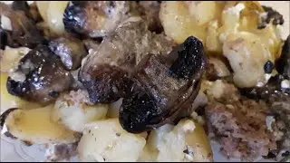 ФАРШ, КАРТОФЕЛЬ и ГРИБЫ просто объеденье😋