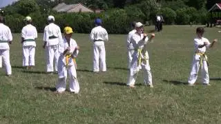 LIETUVOS KYOKUSHIN KARATE VASAROS STOVYKLA-eksamenai