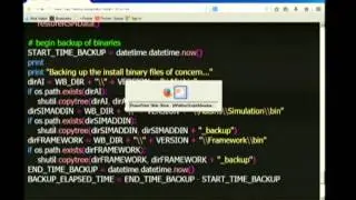 A Python Script to Replace a DOS Batch File Adventure