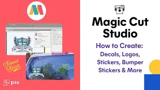 Magic Cut Studio - How to create decals, logos, stickers, bumper stickers, and more!