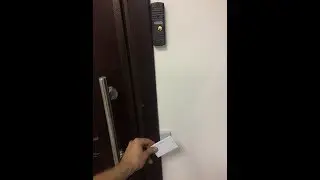 Электромагнитный замок на металлическую дверь