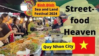 Streetfood & Music Festival Quy Nhon 🇻🇳 Mirip PRJ nya Jakarta?! Jajanan Vietnam super unik [Eng Sub]