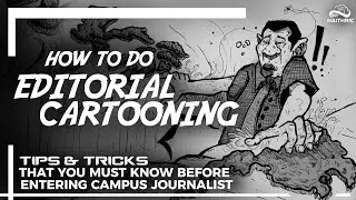 HOW TO DO EDITORIAL CARTOONING (Tips & Tricks 2024)