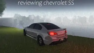 Reviewing the new chevrolet SS! (Greenvile, Roblox)