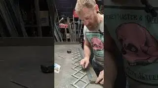 Metal and wood Hand railing tool that is very handy and easy to use.
