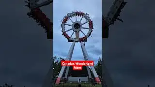 CANADA'S WONDERLAND RIDES #foryou #canadaswonderland
