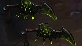 World of Warcraft: Legion Rogue Balance of Power Ending and Artifact Skins