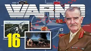 MASSIVE THREAT as Soviet T-80BV reinforcements arrive! | WARNO Campaign - The Left Hook #16 (NATO)