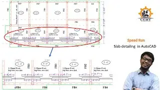 Slab Detailing in AutoCAD
