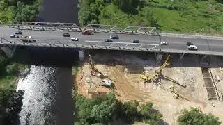 Стройка моста