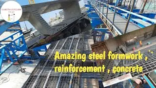 Amazing Bridge Steel formwork , Reinforcement , Concrete