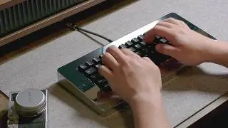 Jacky Design Piggy60 (Full Brass PVD) Typing Sounds | Cream Switches | Aluminum Plate