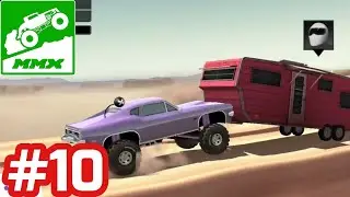MMX Hill Dash - Gameplay Walkthrough - Part 10 The Muscle In City & Desert (iOS/Android)