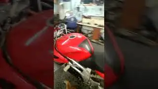 установил гидравлику на suzuki tl1000