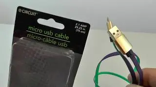 Dollar Store micro USB cable REVIEW