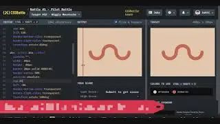 CSS Battle Task  12 Wiggly Moustache || 2021 || CSS Battle Conqueror