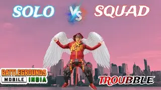 Solo vs squad BGMI | #bgmi #viral #pubg