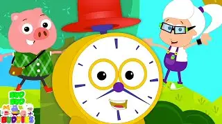 Time Song Nursery Rhyme and Cartoon Video For Babies