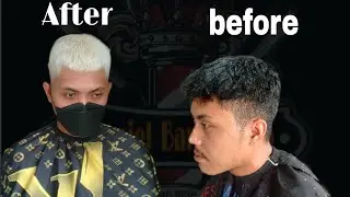 cara bleaching rambut anti (gagal) #colloring #hairstyles #tutorial