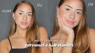 MOSTRANDO MEUS PERFUMES E HIDRATANTES 🤍✨(vício) - Maria Clara