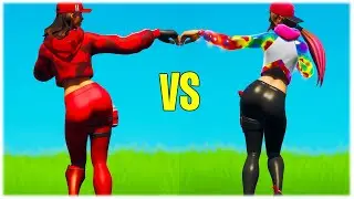 WHO GOT THE BIGGER 🍑? THICC LOSERFRUIT SKIN vs THICC RUBY SKIN 😍❤️