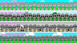 Mix all together characters in Sprunked 2.0: RE-Sprunked vs Retake: Sprunkyay DLC vs ParaSprunki ...
