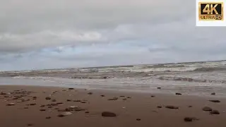 4k Virtual Walk along Brackley Beach ⛱️  